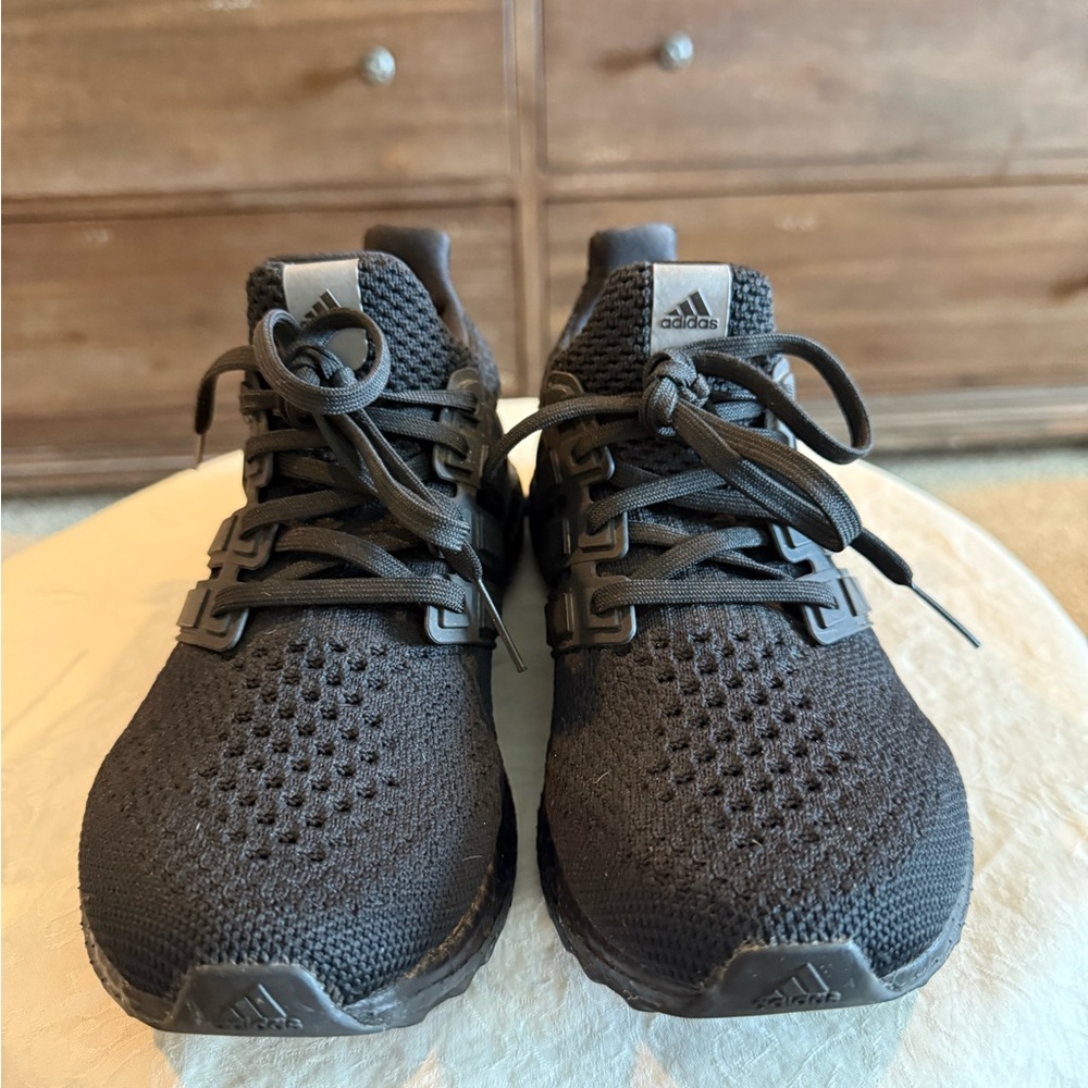 Adidas Triple Black Athletic Sneakers